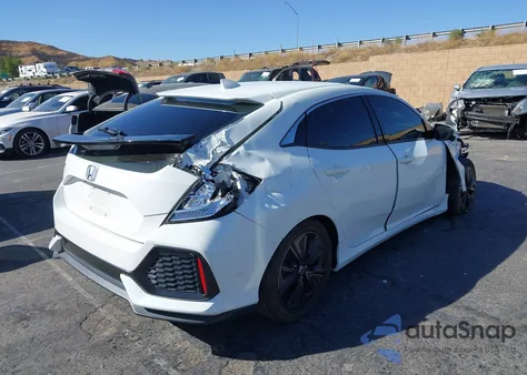 2018 Honda Civic Ex из США, поврежденный, VIN SHHFK7H59JU432083